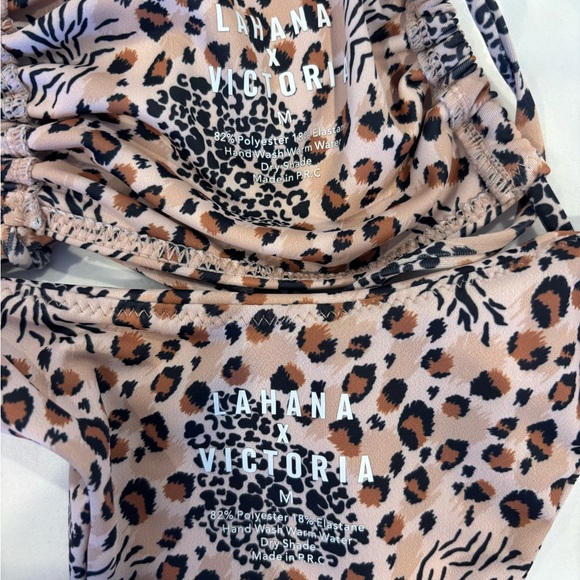Leopard Print Bikini Set - Picture 2 of 3